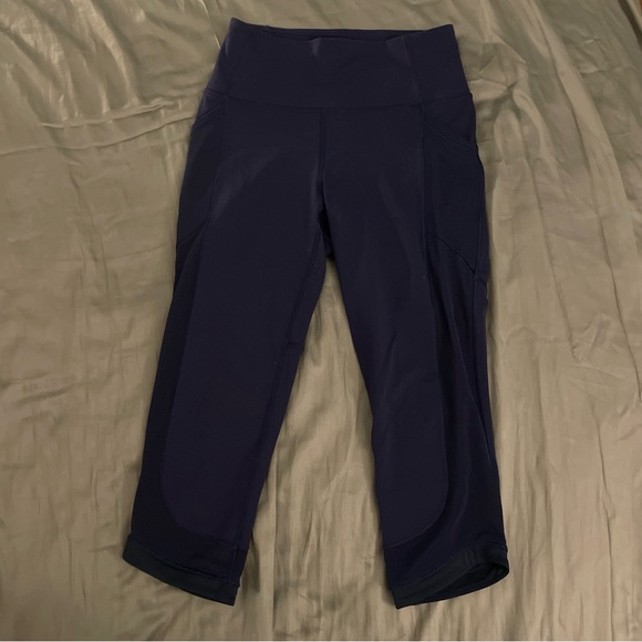 LULULEMON cropped mesh leggings - Picture 2 of 4